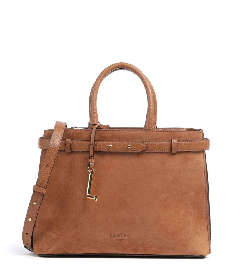 Lancel Faubourg M Handtasche camel