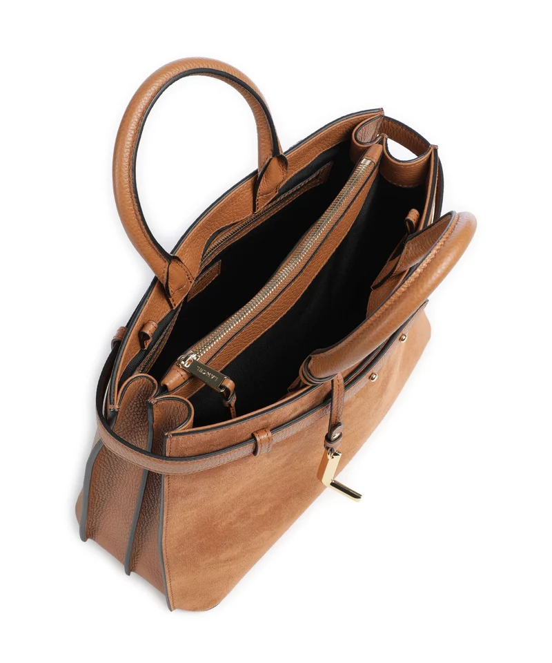 Lancel Faubourg M Handtasche camel