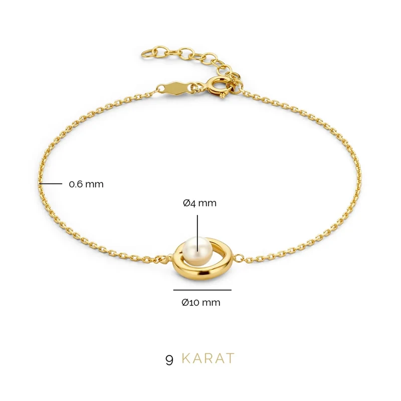 Beloro Jewels Monte Napoleone damen Armband Gold BO320023