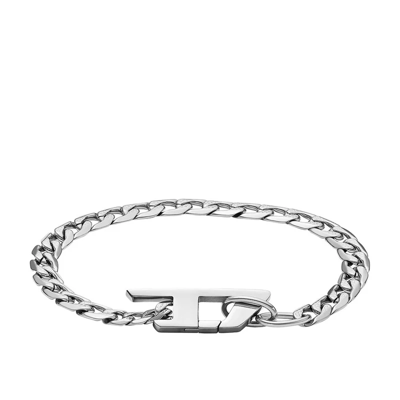 Diesel Steel Silberfarbene Armband DX1496040