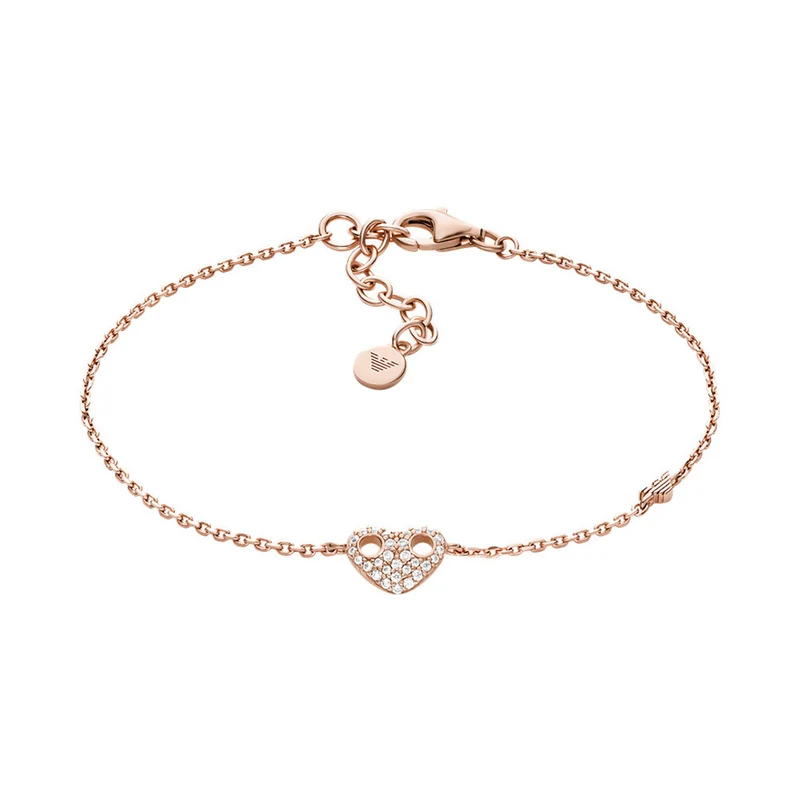 Emporio Armani Sentimental 925 Sterling Silver Women's Bracelet EG3649221