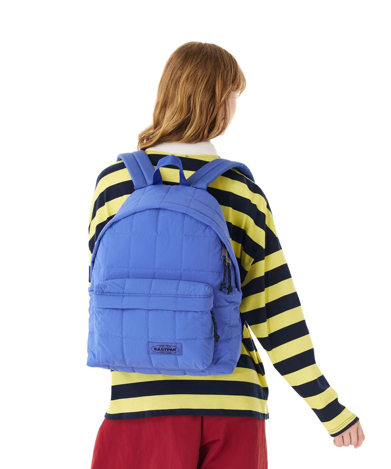 Eastpak Padded Pak'R Puff Checks Rucksack blue