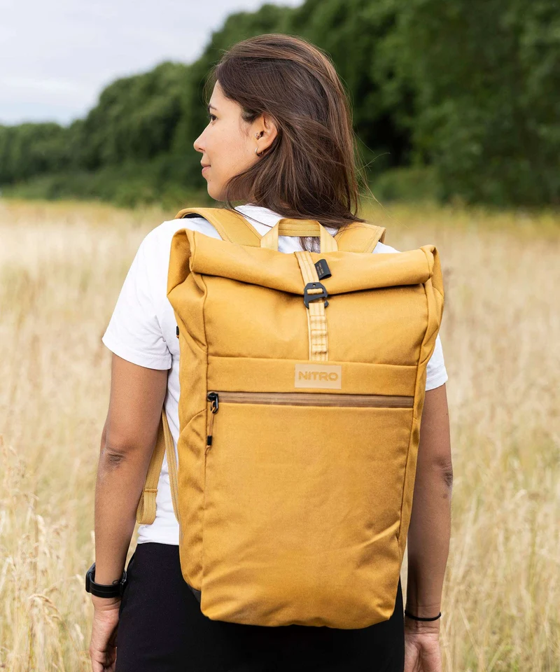 Nitro Cosmo 26 Rolltop Rucksack amber glow