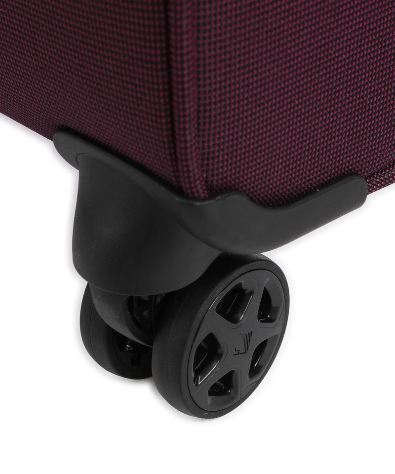 Travelite Cubis 4-Rollen Trolley Set berry