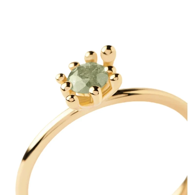 P D Paola Color 925 Sterling Silver Ring with Gold Plating AN01-C91-16