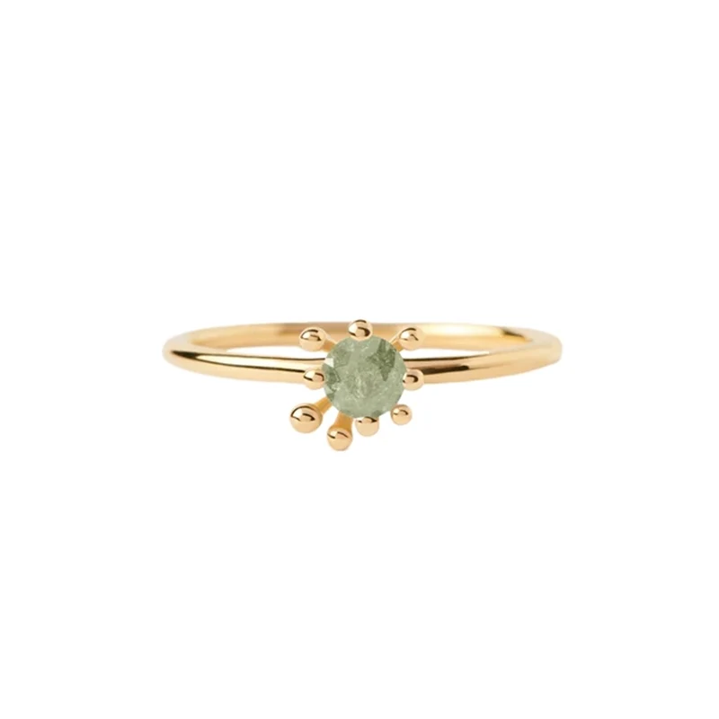 P D Paola Color 925 Sterling Silver Ring with Gold Plating AN01-C91-16