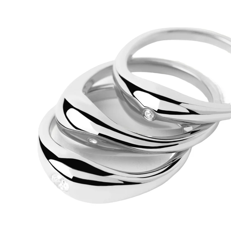 P D Paola The New Essentials damen Ring Silber AN02-994-10