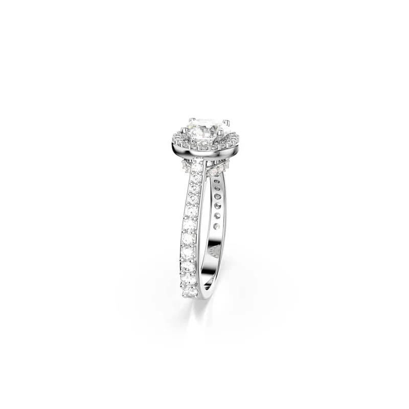 Swarovski Re Una Angelic Silver Coloured Ring 5717927