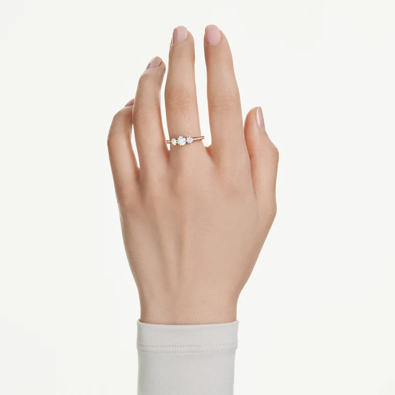 Swarovski Stilla Goldfarbener Ring 5723295