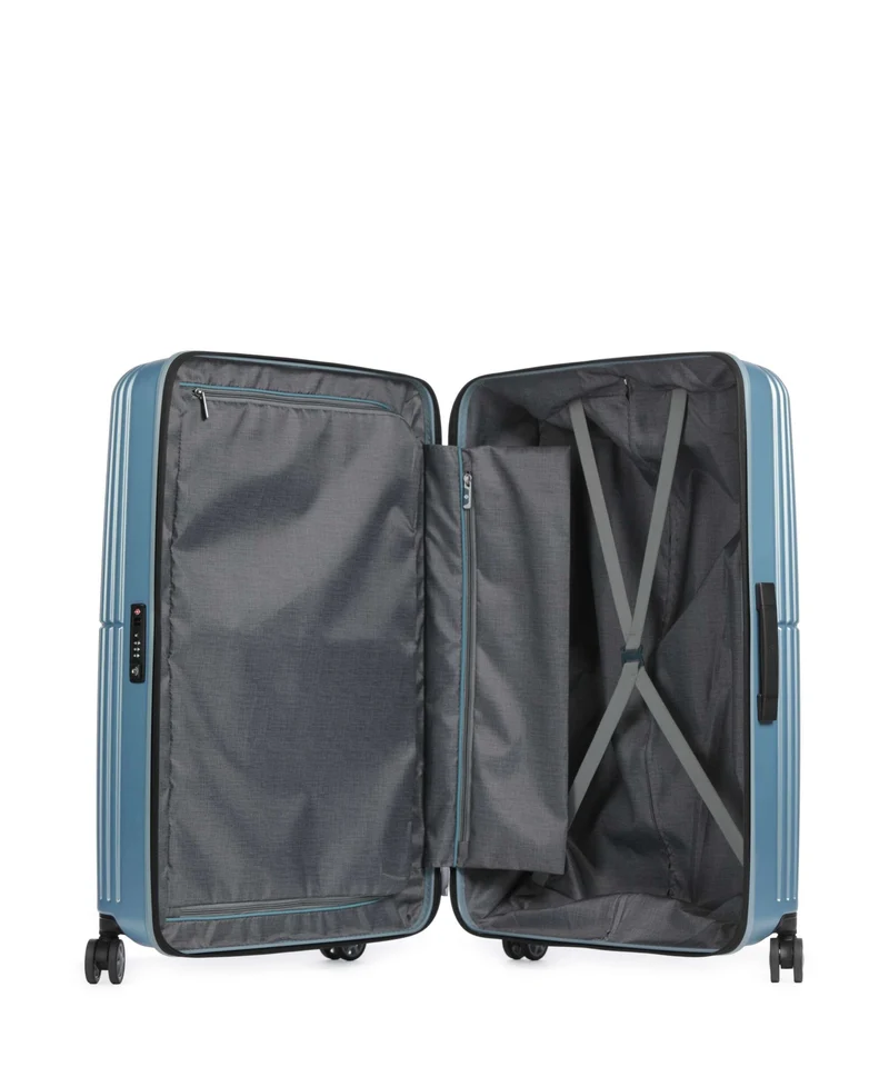 Samsonite Orfeo 4-Rollen Trolley sky silver