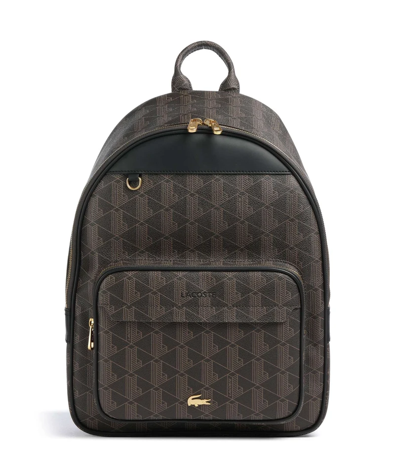 Lacoste The Blend Rucksack mono slate black shitake