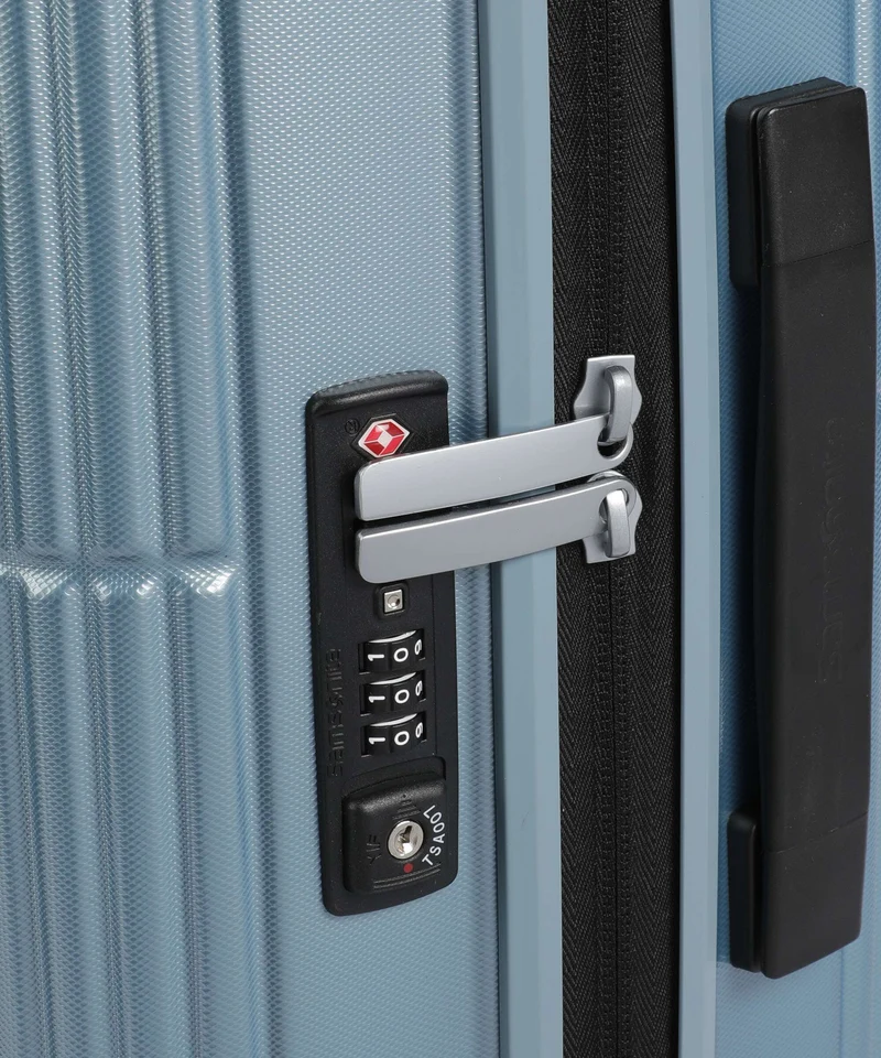 Samsonite Orfeo 4-Rollen Trolley sky silver