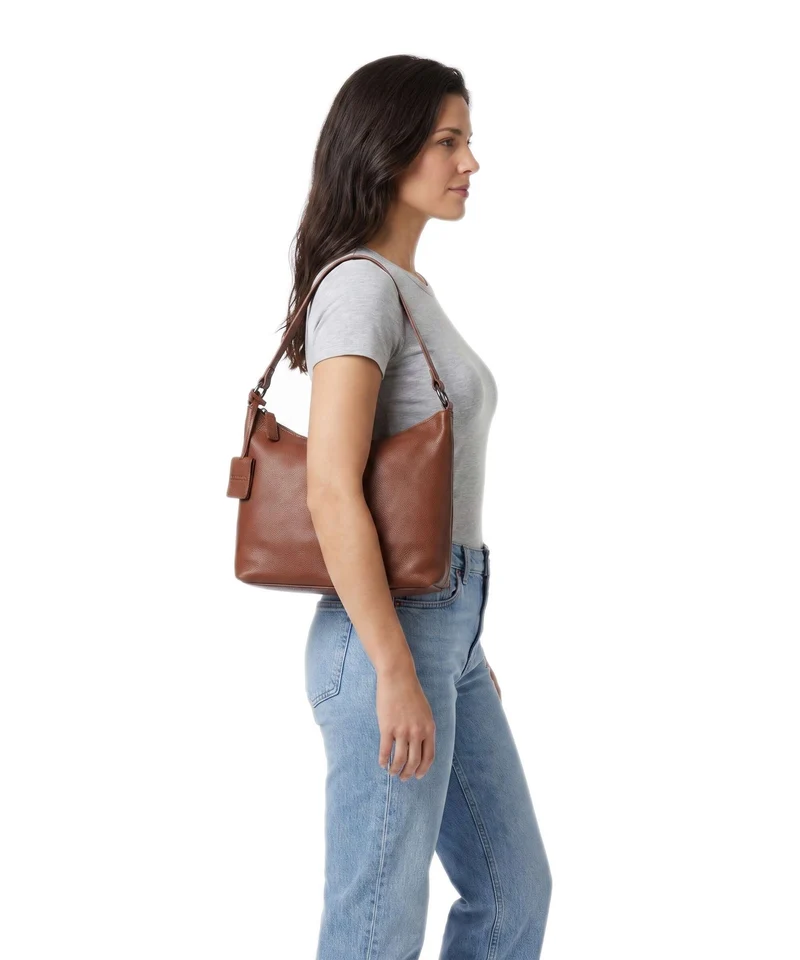 Burkely Eden Schultertasche cognac