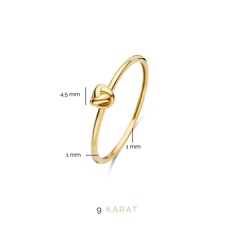 Beloro Jewels Della Spiga damen Ring 375 Gold BO330014-48