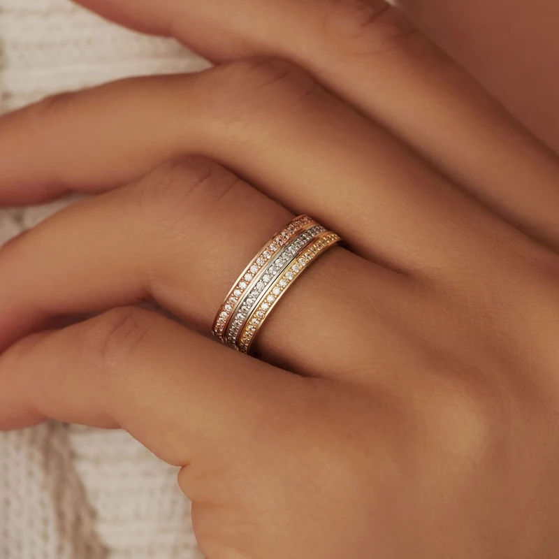 Isabel Bernard Saint Germain Merle 14 Karat | Weißgold Ring IB330052-60
