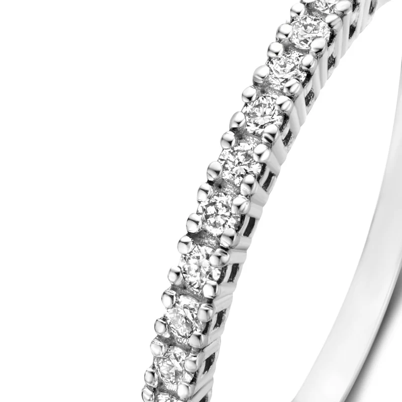 Isabel Bernard De la Paix Madeline 14 Karat | Weißgold Ring | Diamant 0.14 Karat | IBD330021-50