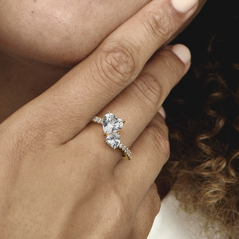 Pandora Timeless damen Ring 585 Vergoldung 161198C01-58