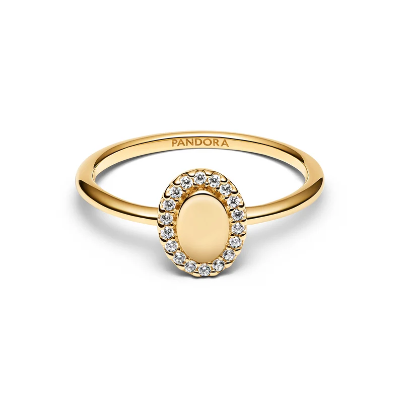 Pandora Timeless Gold Plated Ring 163800C01-58