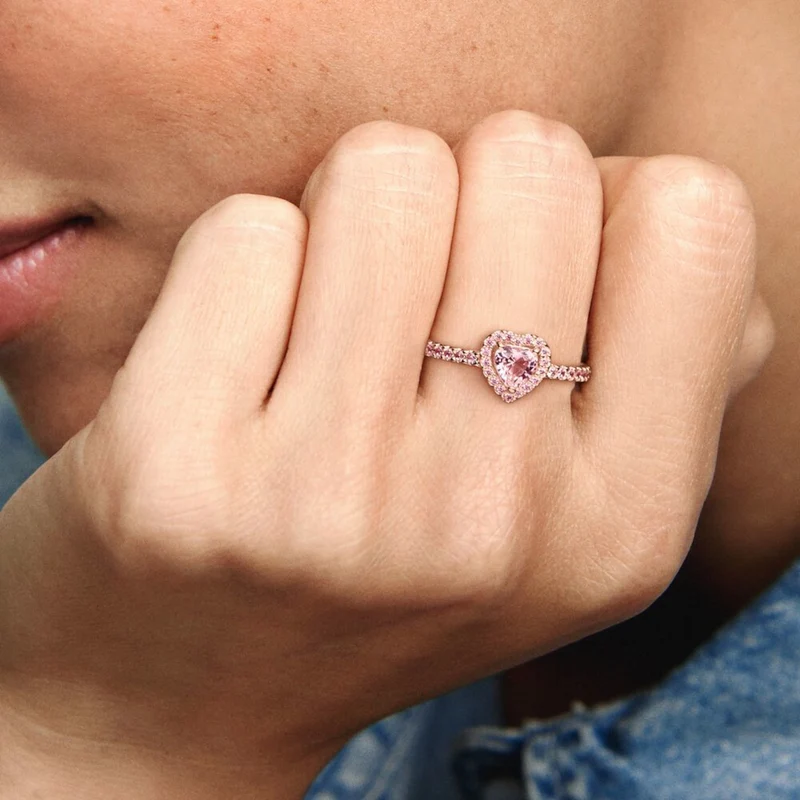Pandora Timeless damen Ring 585 RosÃ©vergoldung 188421C04-56