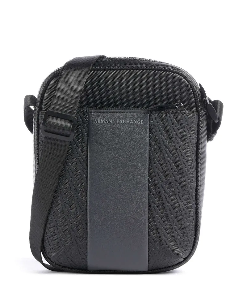 Armani Exchange William Umhängetasche black/forged iron