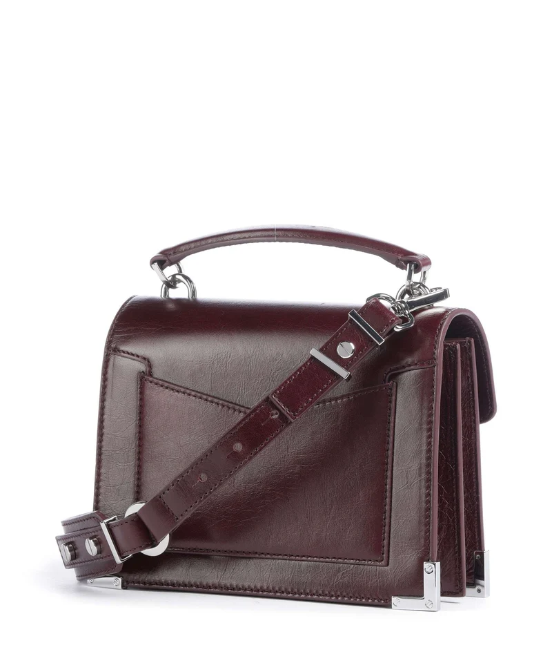 The Kooples Emily Small Umhängetasche bordeaux