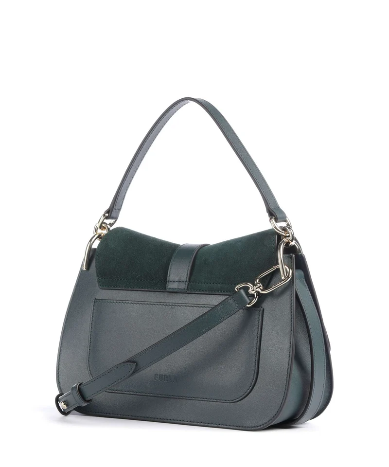 Furla Flow M Handtasche toni dark forest
