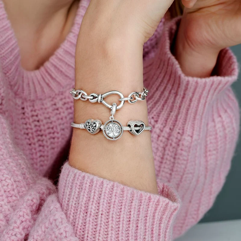 Pandora Moments damen Armband Silber 598827C01-17