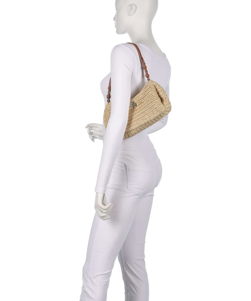 DKNY Remy Schultertasche natural/saddle
