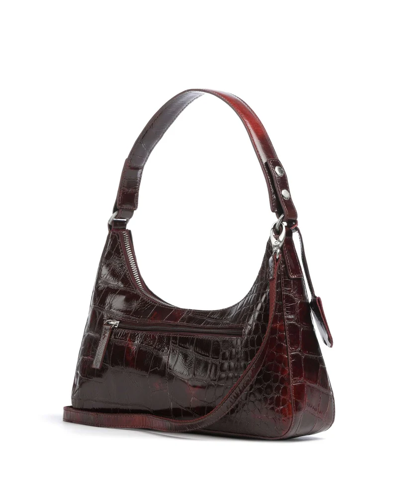 Burkely Cool Colbie Schultertasche burgundy patent
