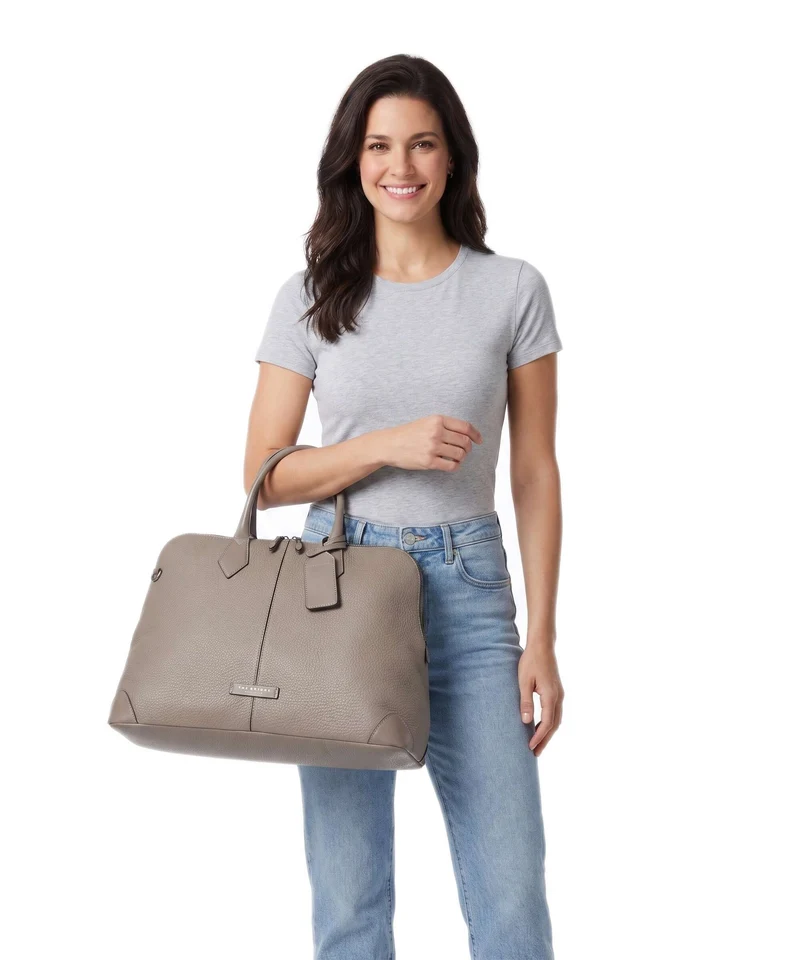 The Bridge Travel Soft Weekender greige