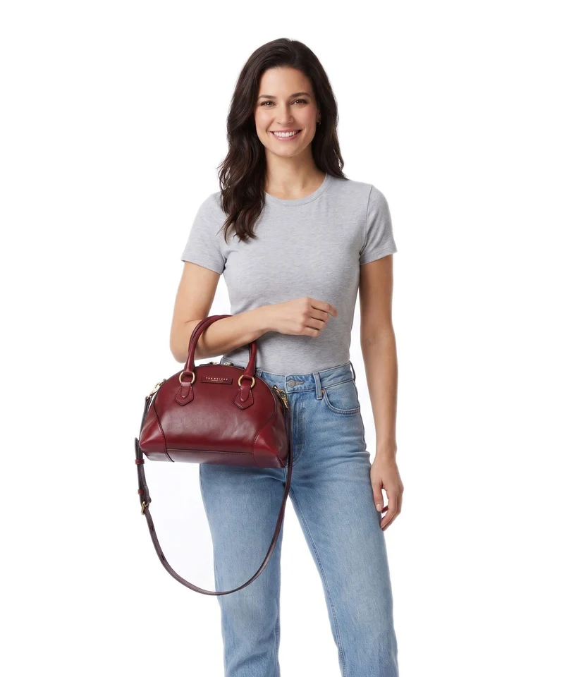 The Bridge Magda Handtasche barolo