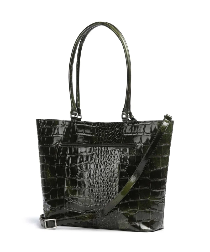 Burkely Cool Colbie Shopper olive patent