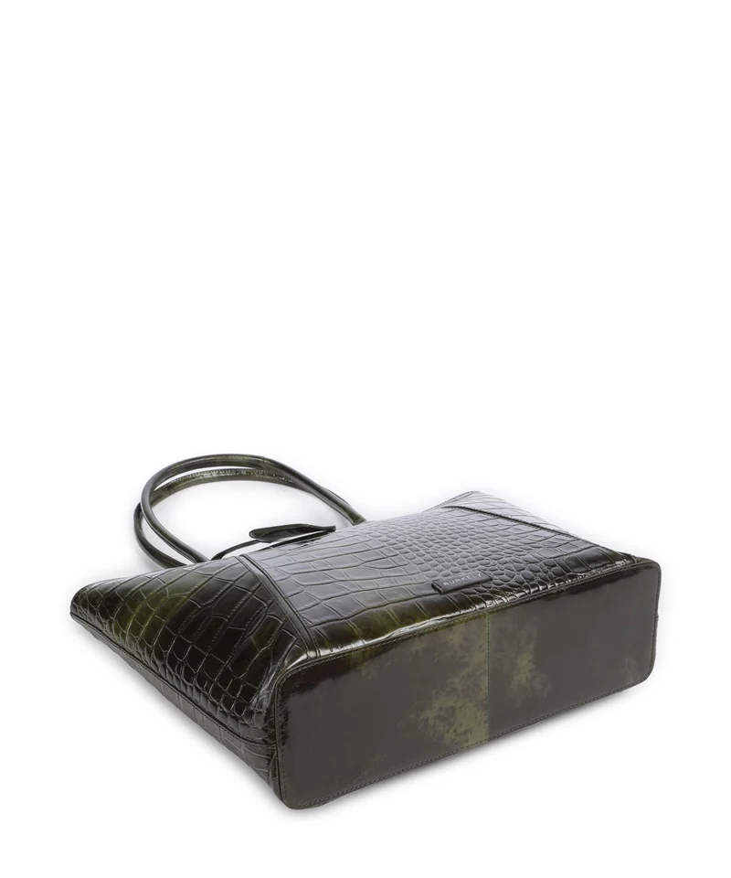 Burkely Cool Colbie Shopper olive patent