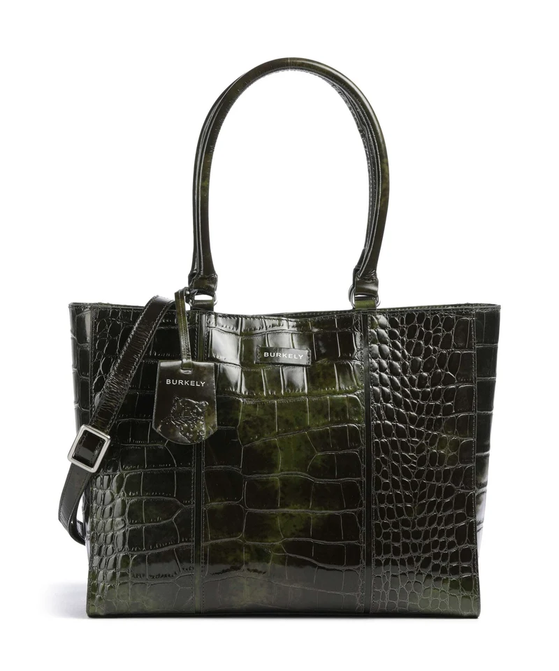 Burkely Cool Colbie Shopper olive patent