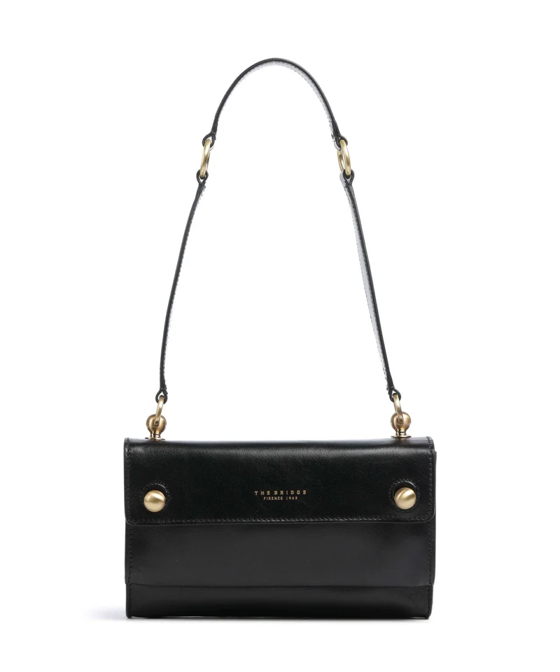 The Bridge Mara Schultertasche nero