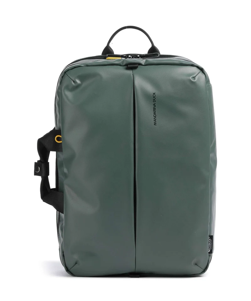 Mandarina Duck Coated Rucksack-Tasche deep green