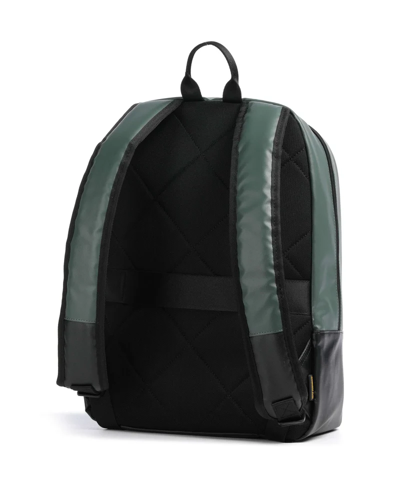 Mandarina Duck Coated Rucksack deep green