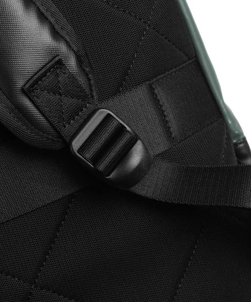 Mandarina Duck Coated Rucksack deep green