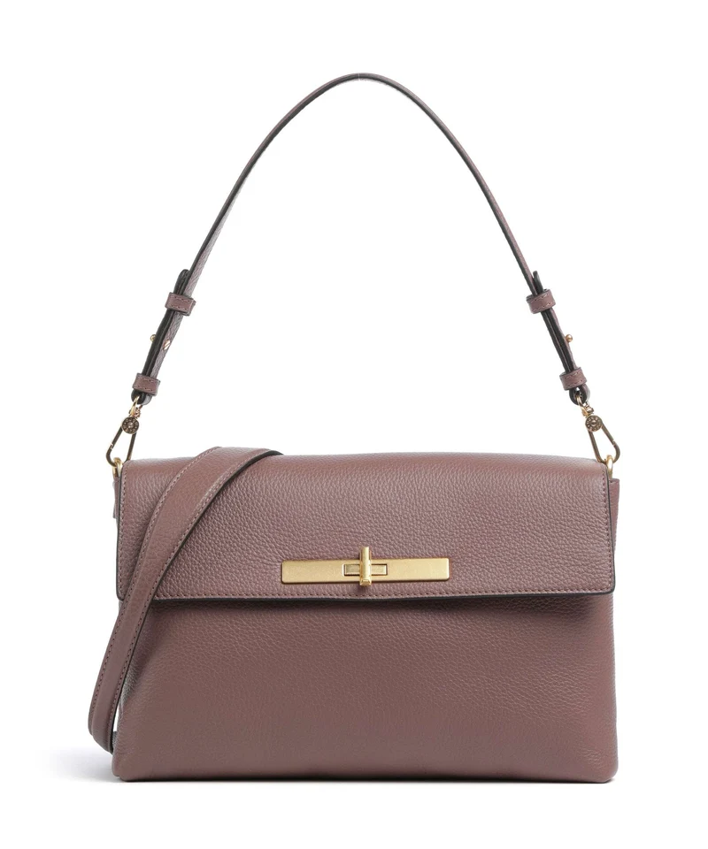 Abro Agave Twist Schultertasche rosewood
