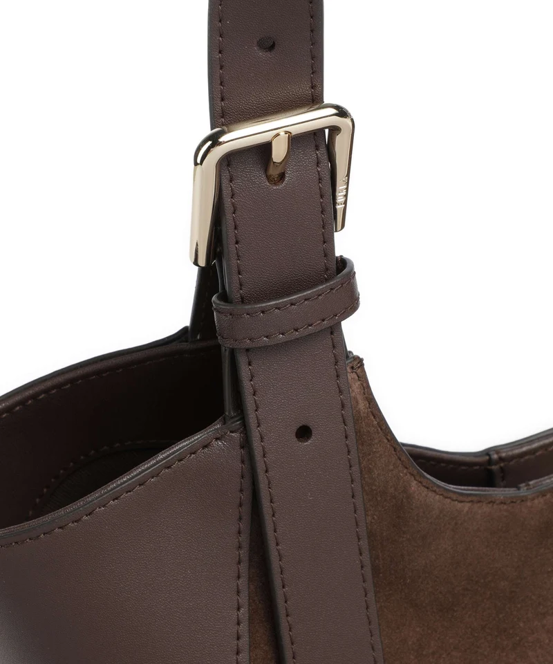 Furla Dora S Beuteltasche toni cioccolato