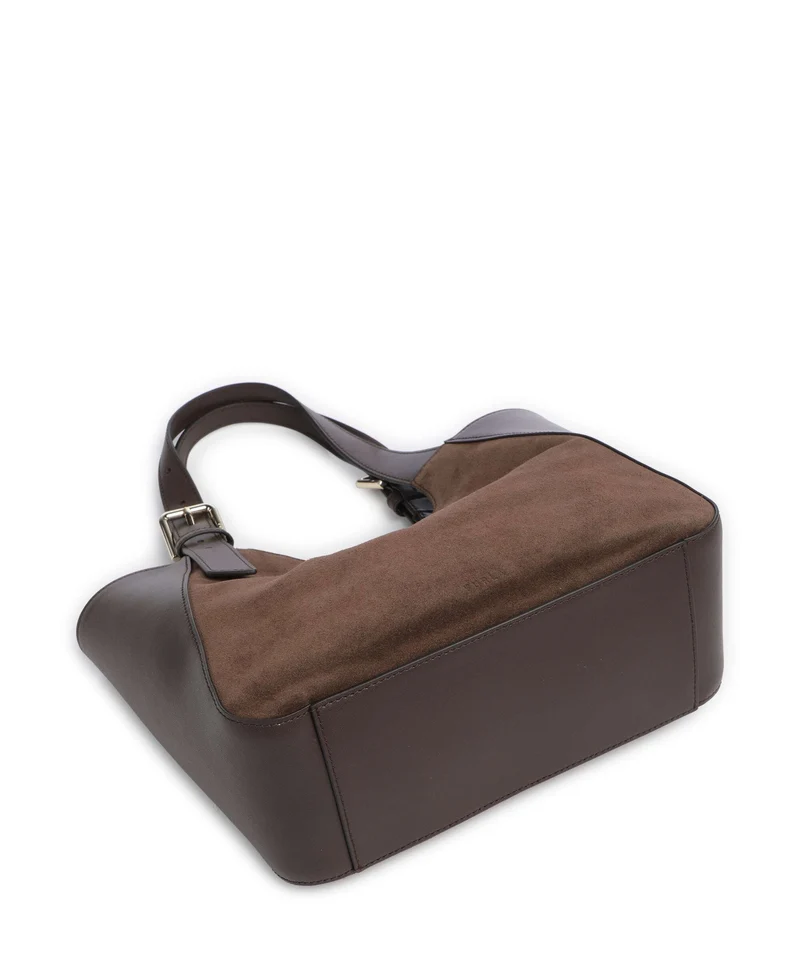 Furla Dora S Beuteltasche toni cioccolato