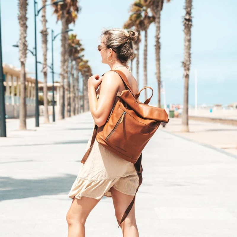 The Chesterfield Brand Mazara damen Rucksack Kognak C58.032331