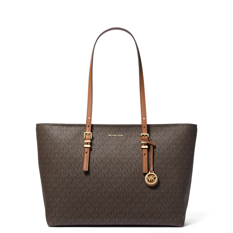 Michael Kors Quinn Brown Tote Bag 30T5GQNT9B-252