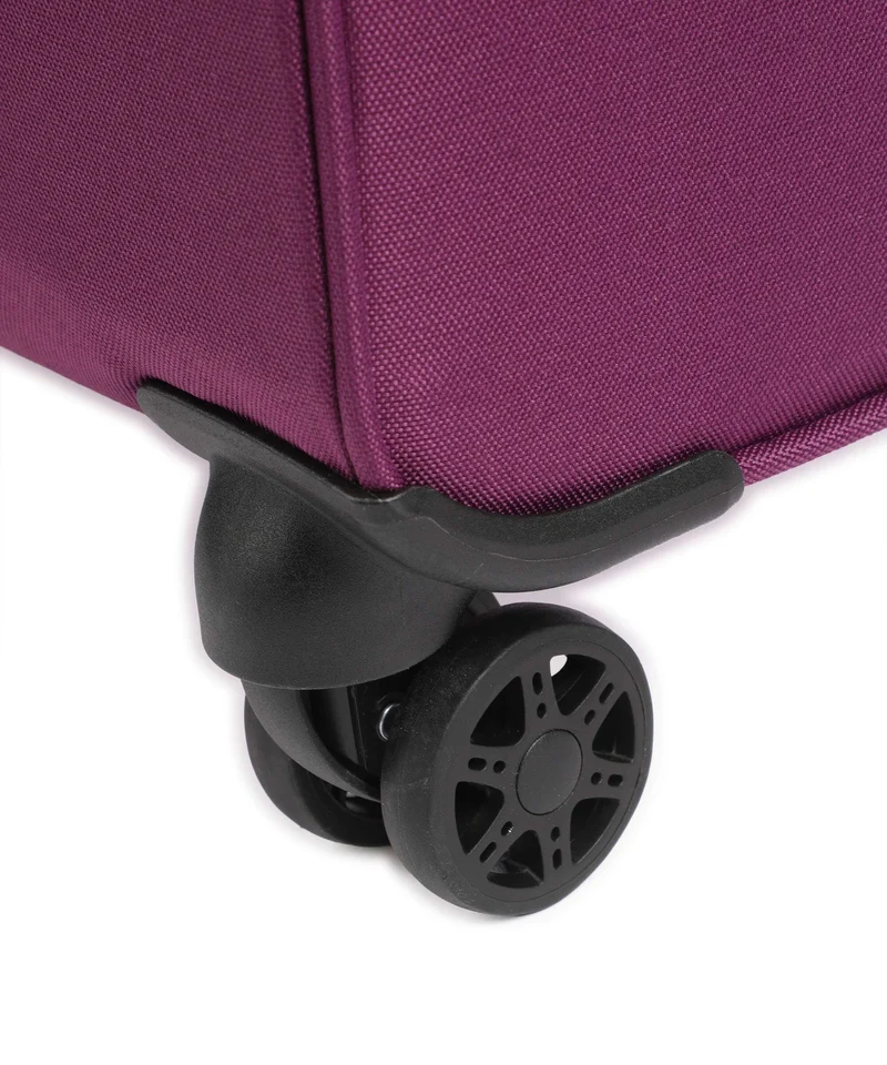 Travelite Priego 4-Rollen Trolley Set berry