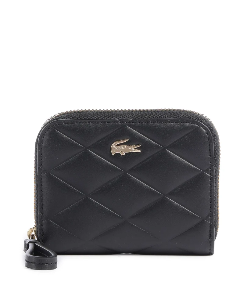Lacoste Crocodelle Geldbörse noir