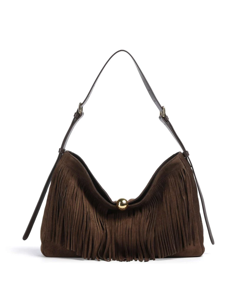 Furla Sfera Soft L Beuteltasche toni cioccolato