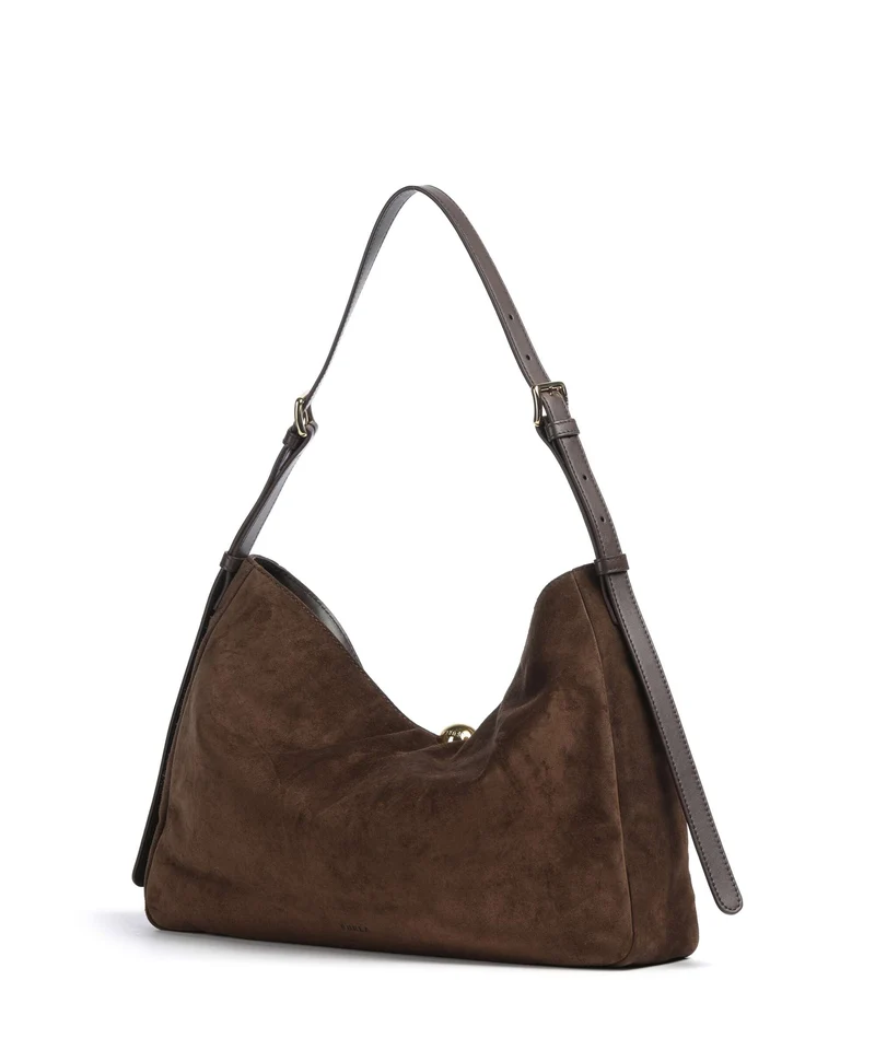 Furla Sfera Soft L Beuteltasche toni cioccolato