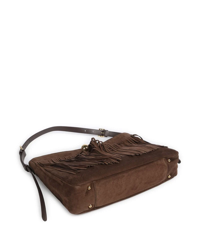 Furla Sfera Soft L Beuteltasche toni cioccolato