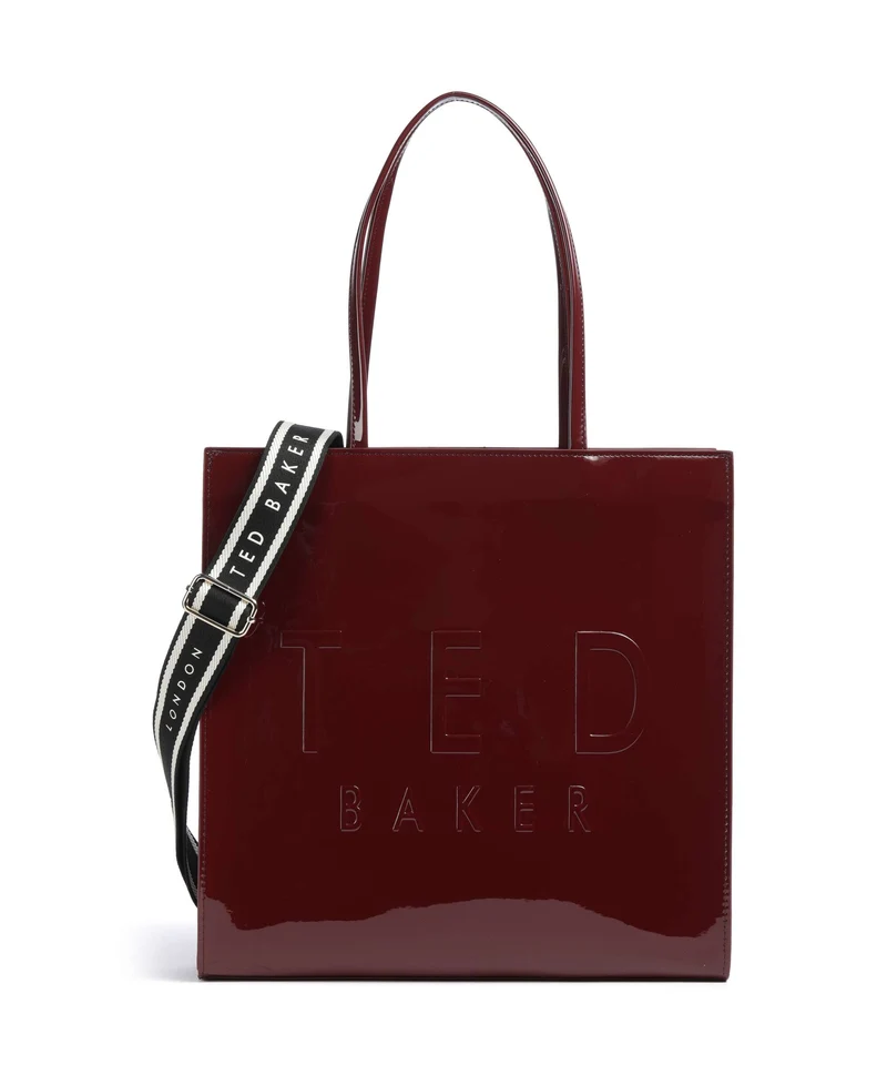 Ted Baker Iconny Shopper oxblood