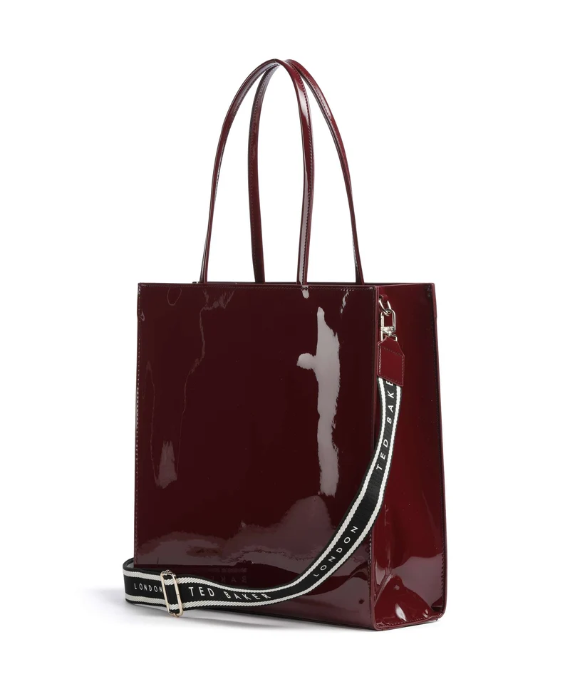 Ted Baker Iconny Shopper oxblood